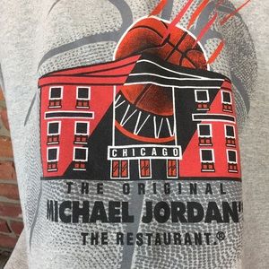 Sweaters - Vintage 90s Nike Michael Jordan restaurant large Sweaters - Vintage 90s Nike Michael Jordan restaurant large